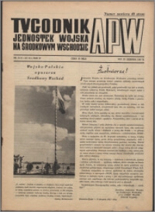 Tygodnik Jednostek Wojska na Środkowym Wschodzie 1947, R. 4 nr 12-16 (147-151)