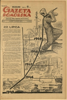 Gazeta Pomorska, 1949.07.22, R.2, nr 199