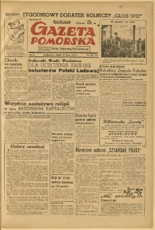 Gazeta Pomorska, 1949.07.29, R.2, nr 206