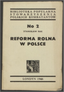 Reforma rolna w Polsce