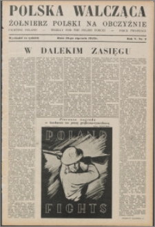 Polska Walcząca - Żołnierz Polski na Obczyźnie 1943.01.16, R. 5 nr 2