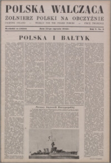 Polska Walcząca - Żołnierz Polski na Obczyźnie 1943.01.23, R. 5 nr 3