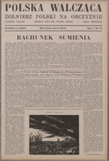 Polska Walcząca - Żołnierz Polski na Obczyźnie 1943.03.27, R. 5 nr 12