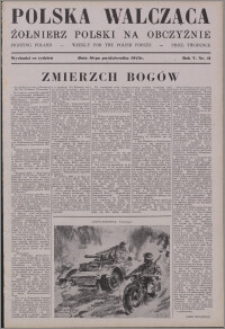 Polska Walcząca - Żołnierz Polski na Obczyźnie 1943.10.16, R. 5 nr 41