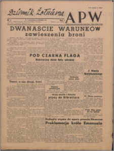 Dziennik Żołnierza APW : polska prasa obozowa 1943.09.13, R. 1 nr 3