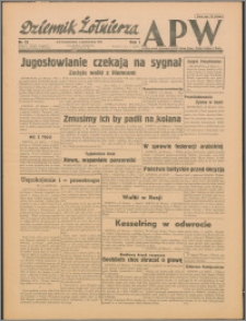 Dziennik Żołnierza APW : polska prasa obozowa 1943.10.04, R. 1 nr 19