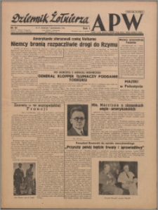 Dziennik Żołnierza APW : polska prasa obozowa 1943.10.07, R. 1 nr 22