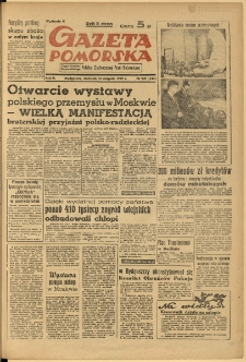 Gazeta Pomorska, 1949.08.21, R.2, nr 229