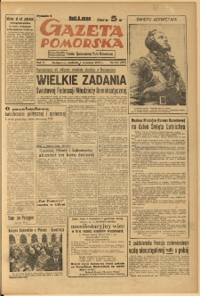 Gazeta Pomorska, 1949.09.04, R.2, nr 243