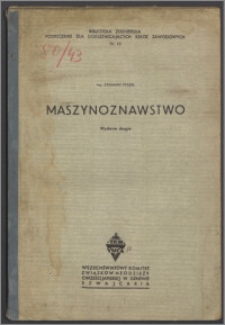 Maszynoznawstwo