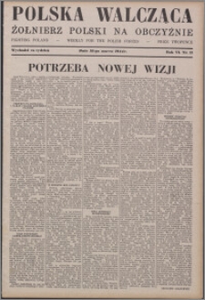 Polska Walcząca - Żołnierz Polski na Obczyźnie 1944.03.18, R. 6 nr 11