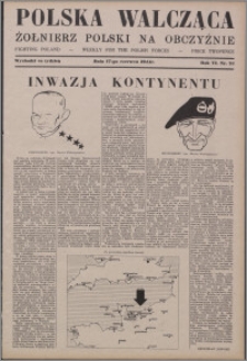 Polska Walcząca - Żołnierz Polski na Obczyźnie 1944.06.17, R. 6 nr 24