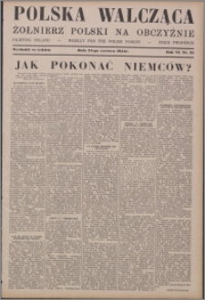 Polska Walcząca - Żołnierz Polski na Obczyźnie 1944.06.24, R. 6 nr 25