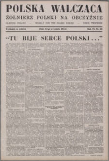 Polska Walcząca - Żołnierz Polski na Obczyźnie 1944.09.23, R. 6 nr 38