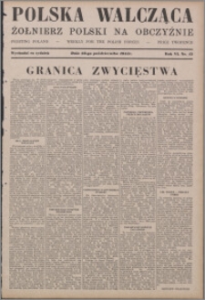Polska Walcząca - Żołnierz Polski na Obczyźnie 1944.10.28, R. 6 nr 43