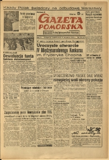 Gazeta Pomorska, 1949.09.19, R.2, nr 258