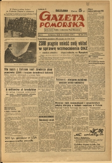 Gazeta Pomorska, 1949.09.21, R.2, nr 260