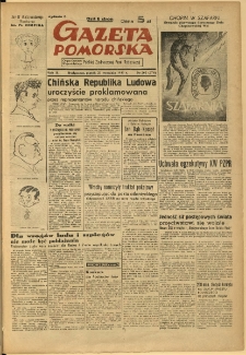 Gazeta Pomorska, 1949.09.23, R.2, nr 262
