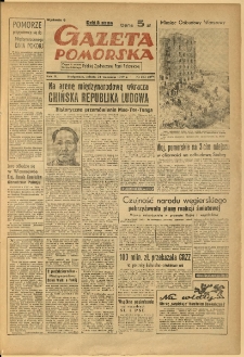 Gazeta Pomorska, 1949.09.24, R.2, nr 263