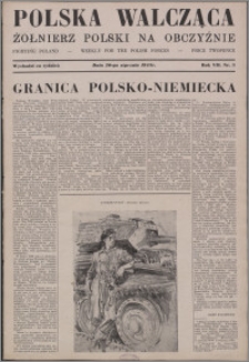 Polska Walcząca - Żołnierz Polski na Obczyźnie 1945.01.20, R. 7 nr 3