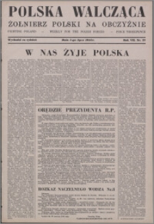 Polska Walcząca - Żołnierz Polski na Obczyźnie 1945.07.07, R. 7 nr 27