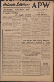 Dziennik Żołnierza APW Wydanie polowe B 1944.09.22, R. 2 nr 160