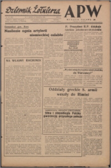 Dziennik Żołnierza APW Wydanie polowe B 1944.09.23, R. 2 nr 161