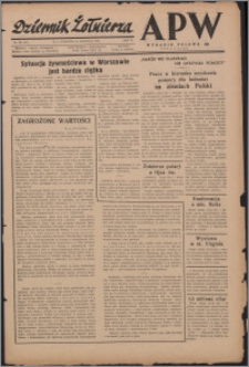 Dziennik Żołnierza APW Wydanie polowe B 1944.09.24, R. 2 nr 162