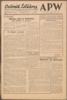 Dziennik Żołnierza APW Wydanie polowe B 1944.09.28, R. 2 nr 165