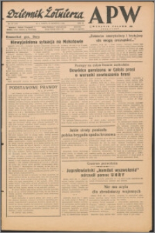 Dziennik Żołnierza APW Wydanie polowe B 1944.09.30, R. 2 nr 167