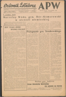 Dziennik Żołnierza APW Wydanie polowe B 1944.10.06, R. 2 nr 172