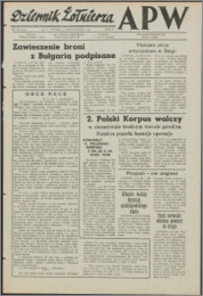 Dziennik Żołnierza APW Wydanie polowe B 1944.10.31, R. 2 nr 185