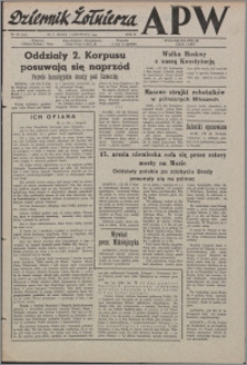 Dziennik Żołnierza APW Wydanie polowe B 1944.11.01, R. 2 nr 186