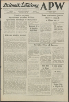 Dziennik Żołnierza APW Wydanie polowe B 1944.11.02, R. 2 nr 187