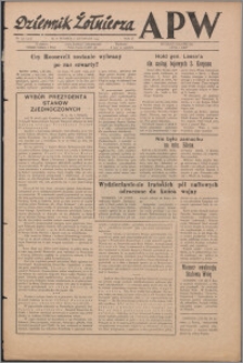 Dziennik Żołnierza APW Wydanie polowe B 1944.11.07, R. 2 nr 191