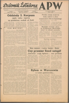 Dziennik Żołnierza APW Wydanie polowe B 1944.11.08, R. 2 nr 192