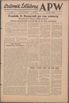 Dziennik Żołnierza APW Wydanie polowe B 1944.11.09, R. 2 nr 193