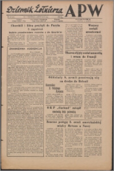 Dziennik Żołnierza APW Wydanie polowe B 1944, R. 2 nr 196