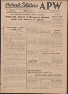 Dziennik Żołnierza APW Wydanie polowe B 1944.11.25, R. 2 nr 207