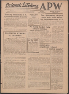 Dziennik Żołnierza APW Wydanie polowe B 1944.11.29, R. 2 nr 210