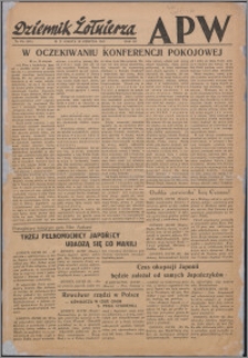 Dziennik Żołnierza APW Wydanie polowe B 1945.08.18, R. 3 nr 196