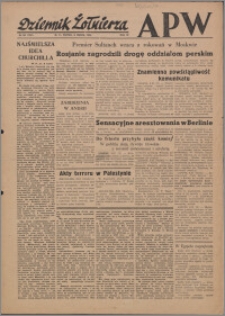 Dziennik Żołnierza APW Wydanie polowe B 1946.03.08, R. 4 nr 58