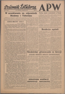 Dziennik Żołnierza APW Wydanie polowe B 1946.04.02, R. 4 nr 79