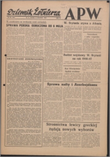 Dziennik Żołnierza APW Wydanie polowe B 1946.04.05, R. 4 nr 82