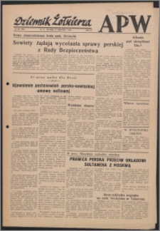 Dziennik Żołnierza APW Wydanie polowe B 1946.04.09, R. 4 nr 85