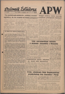 Dziennik Żołnierza APW Wydanie polowe B 1946.04.12, R. 4 nr 88