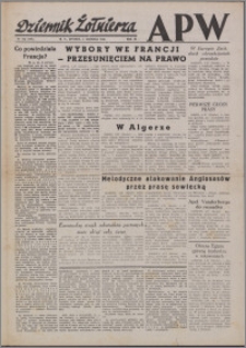 Dziennik Żołnierza APW Wydanie polowe B 1946.06.04, R. 4 nr 132