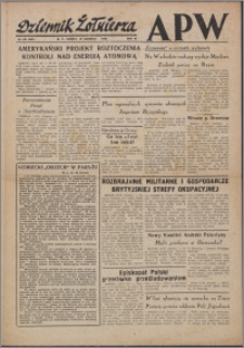 Dziennik Żołnierza APW Wydanie polowe B 1946.06.15, R. 4 nr 142