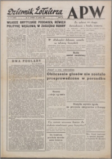 Dziennik Żołnierza APW Wydanie polowe B 1946.07.19, R. 4 nr 171