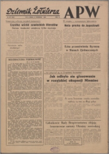 Dziennik Żołnierza APW Wydanie polowe B 1946.09.11, R. 4 nr 217